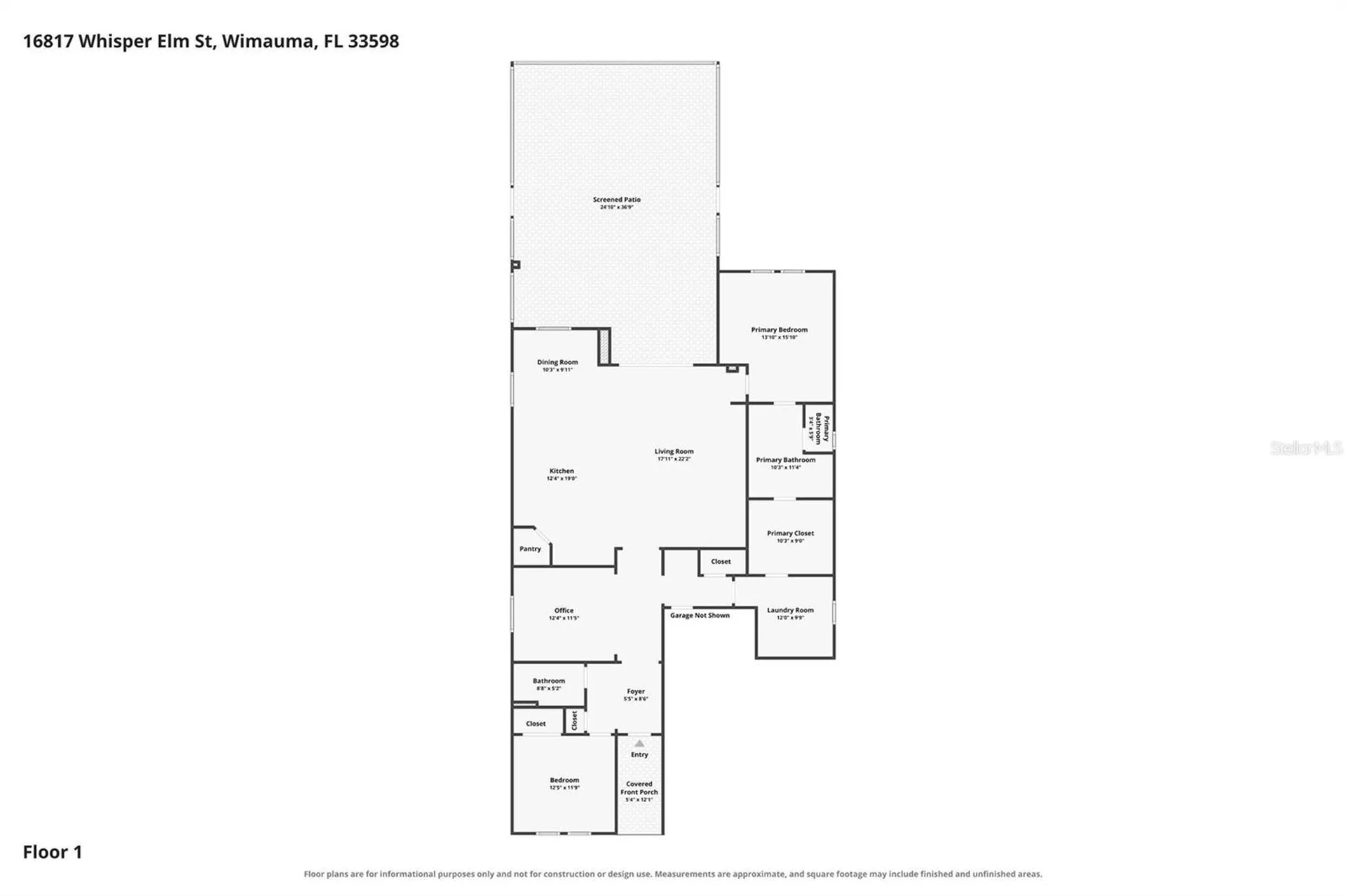 16817 Whisper Elm Street Wimauma FL 33598