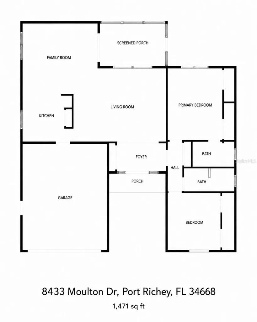 8433 Moulton Drive Port Richey FL 34668