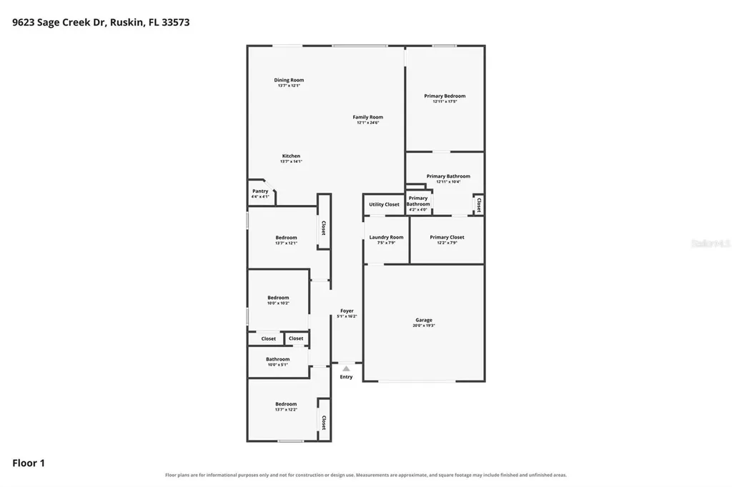 9625 Sage Creek Drive Ruskin FL 33573