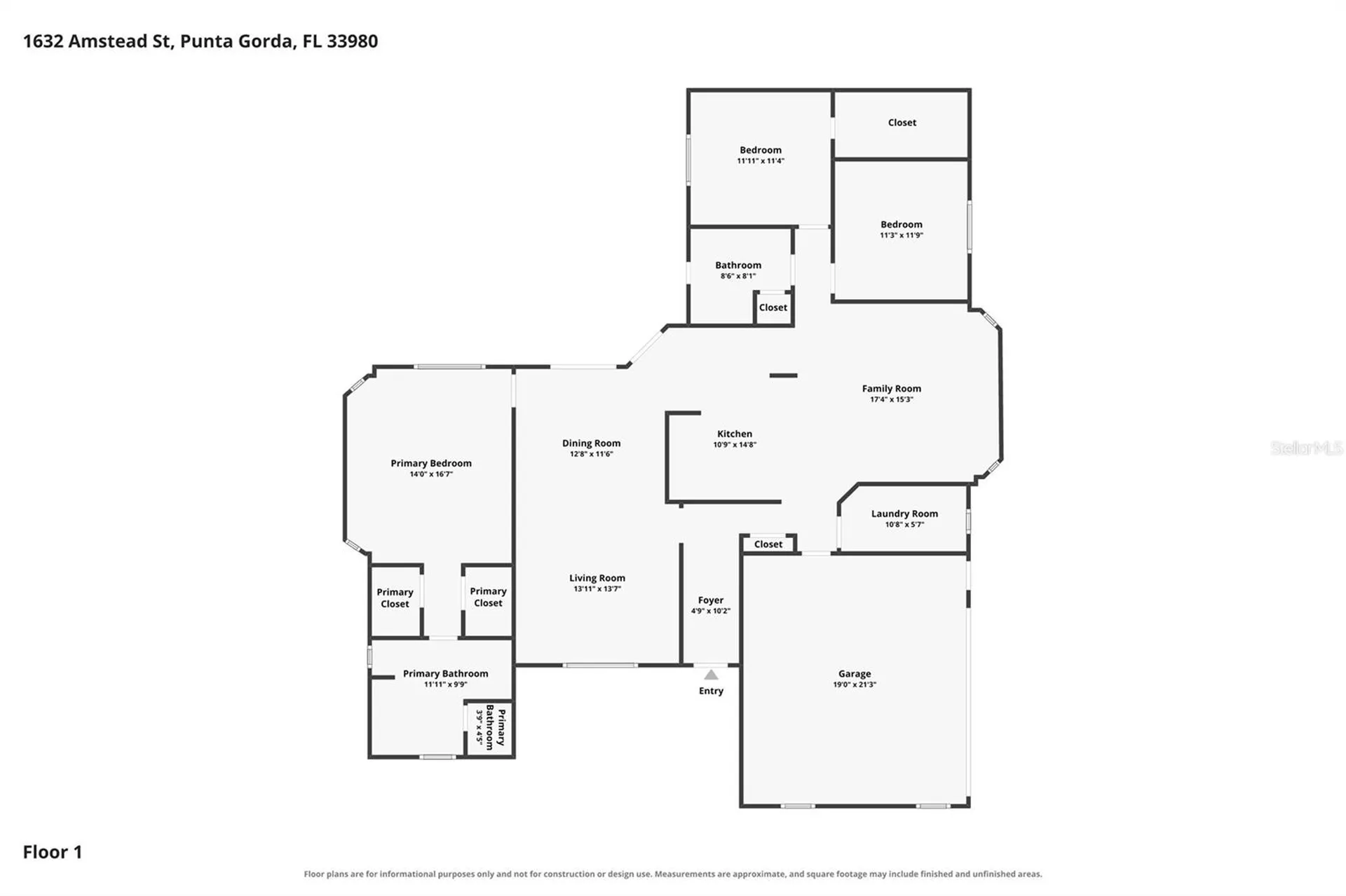 1632 Amstead Street Port Charlotte FL 33980