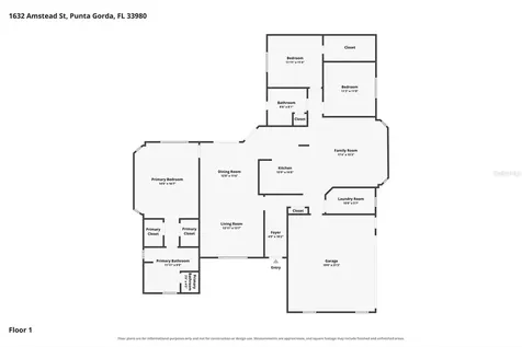 1632 Amstead Street Port Charlotte FL 33980