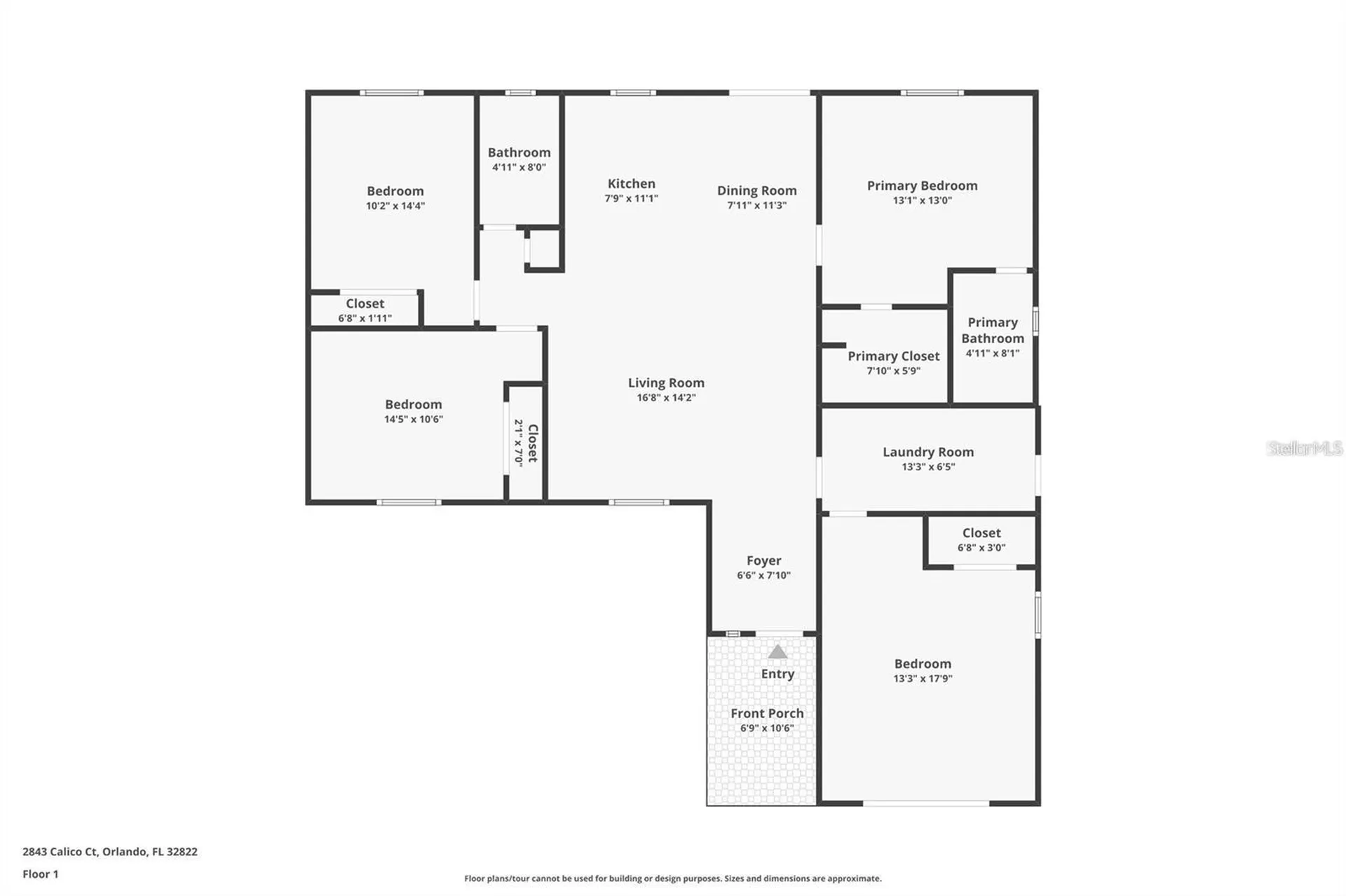 2843 Calico Court Orlando FL 32822