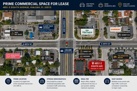 4851 E 8th Avenue Hialeah FL 33013