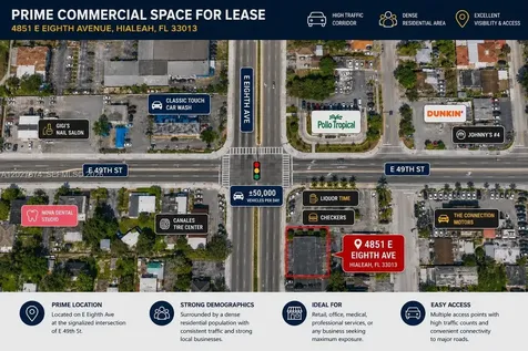 4851 E 8th Avenue Hialeah FL 33013