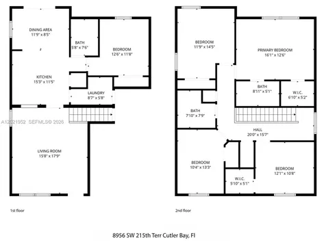 8956 SW 215th Terrace Cutler Bay FL 33189