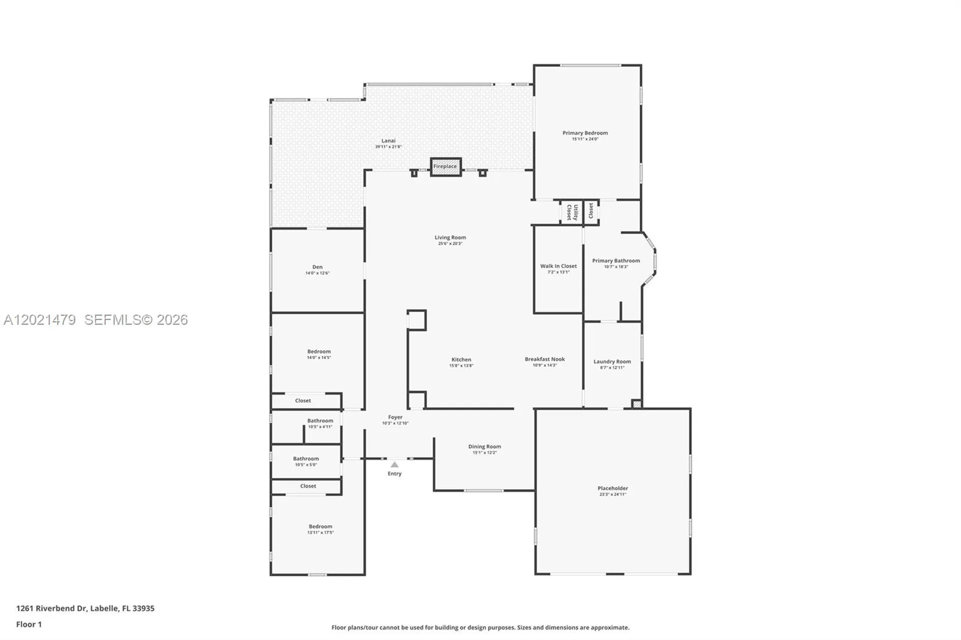 1261 Riverbend Drive Other City - In The State Of Florida FL 33935