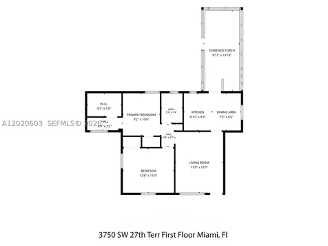 3750 SW 27th Street Miami FL 33134