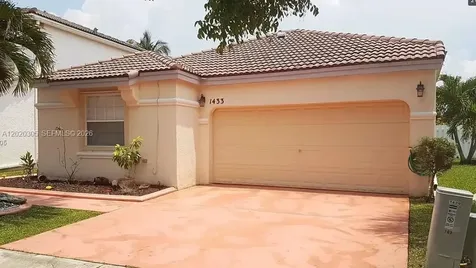 1433 NW 153rd Avenue Pembroke Pines FL 33028