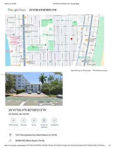 1231 Pennsylvania Avenue Miami Beach FL 33139