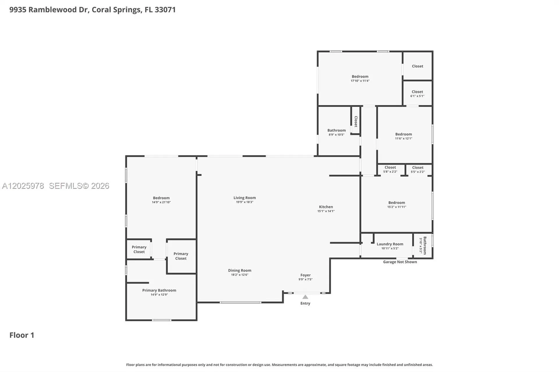 9935 Ramblewood Drive Coral Springs FL 33071