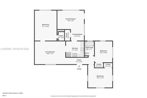 1045 NW 115th Street Miami FL 33168