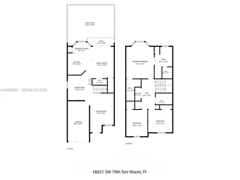 16651 SW 79th Terrace Miami FL 33193