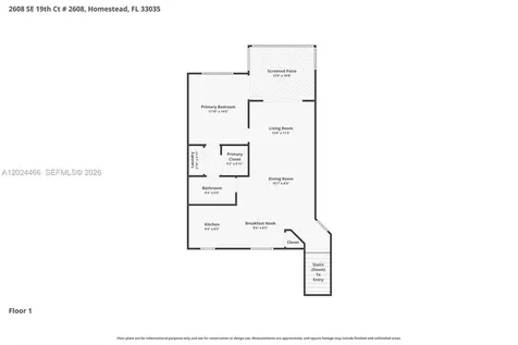 2608 SE 19th Court Homestead FL 33035