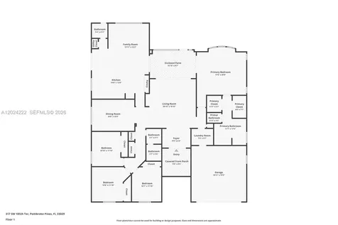 317 SW 185th Terrace Pembroke Pines FL 33029