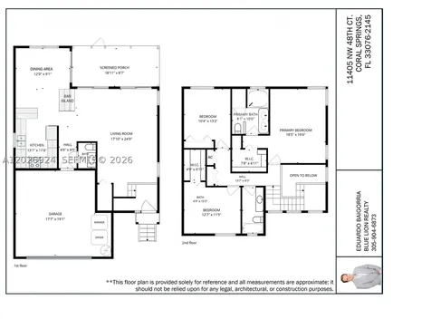 11405 NW 48th Court Coral Springs FL 33076