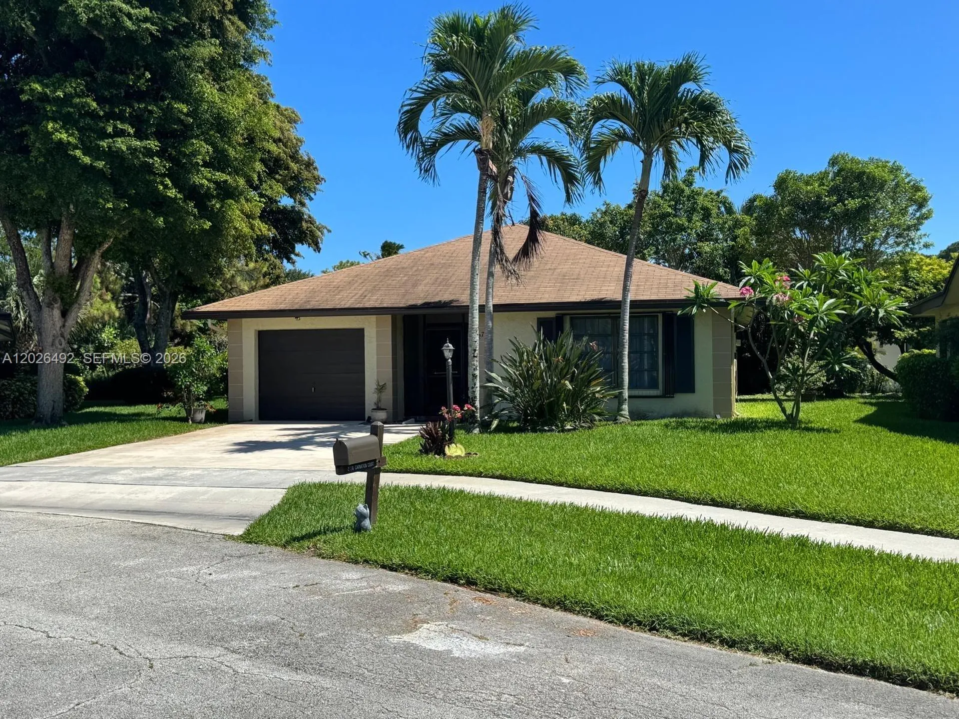 2736 Carnation Court Delray Beach FL 33445