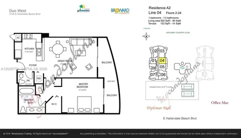 1745 E Hallandale Beach Boulevard Hallandale Beach FL 33009