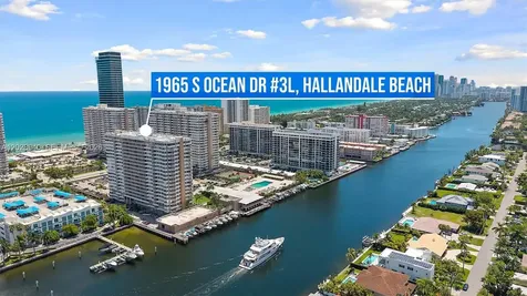 1965 S Ocean Drive Hallandale Beach FL 33009