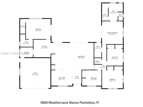 9800 Weathervane Manor Plantation FL 33324
