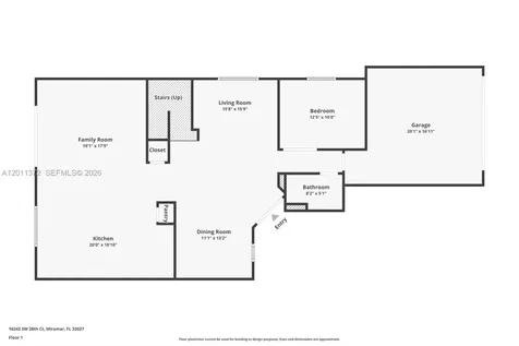 16242 SW 28th Court Miramar FL 33027