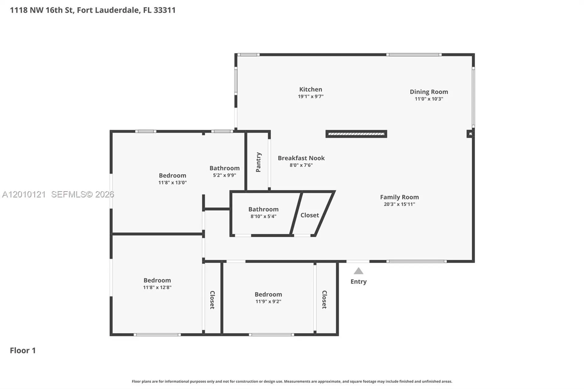 1118 NW 16th Street Fort Lauderdale FL 33311