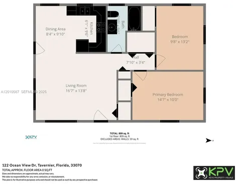 122 Ocean View Drive Tavernier FL 33070