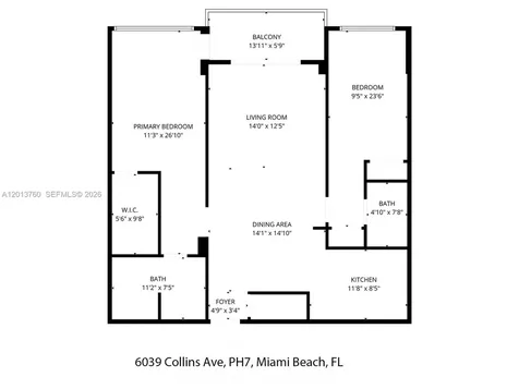 6039 Collins Avenue Miami Beach FL 33140