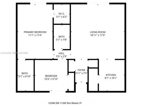 12340 SW 115th Terrace Miami FL 33186