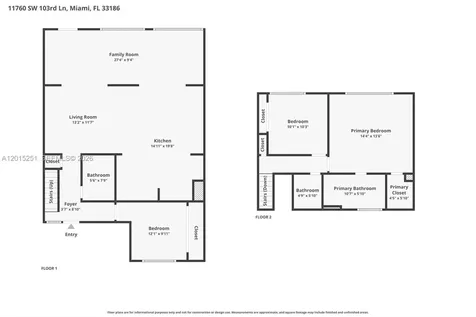 11760 SW 103rd Lane Miami FL 33186