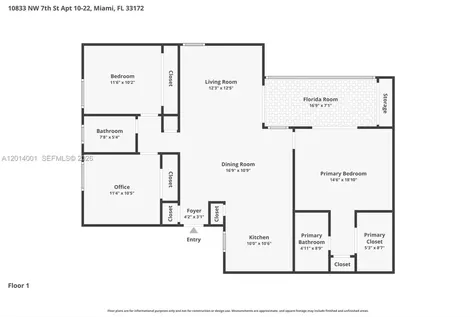 10833 NW 7th Street Miami FL 33172