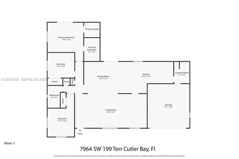 7964 SW 199th Terrace Cutler Bay FL 33189