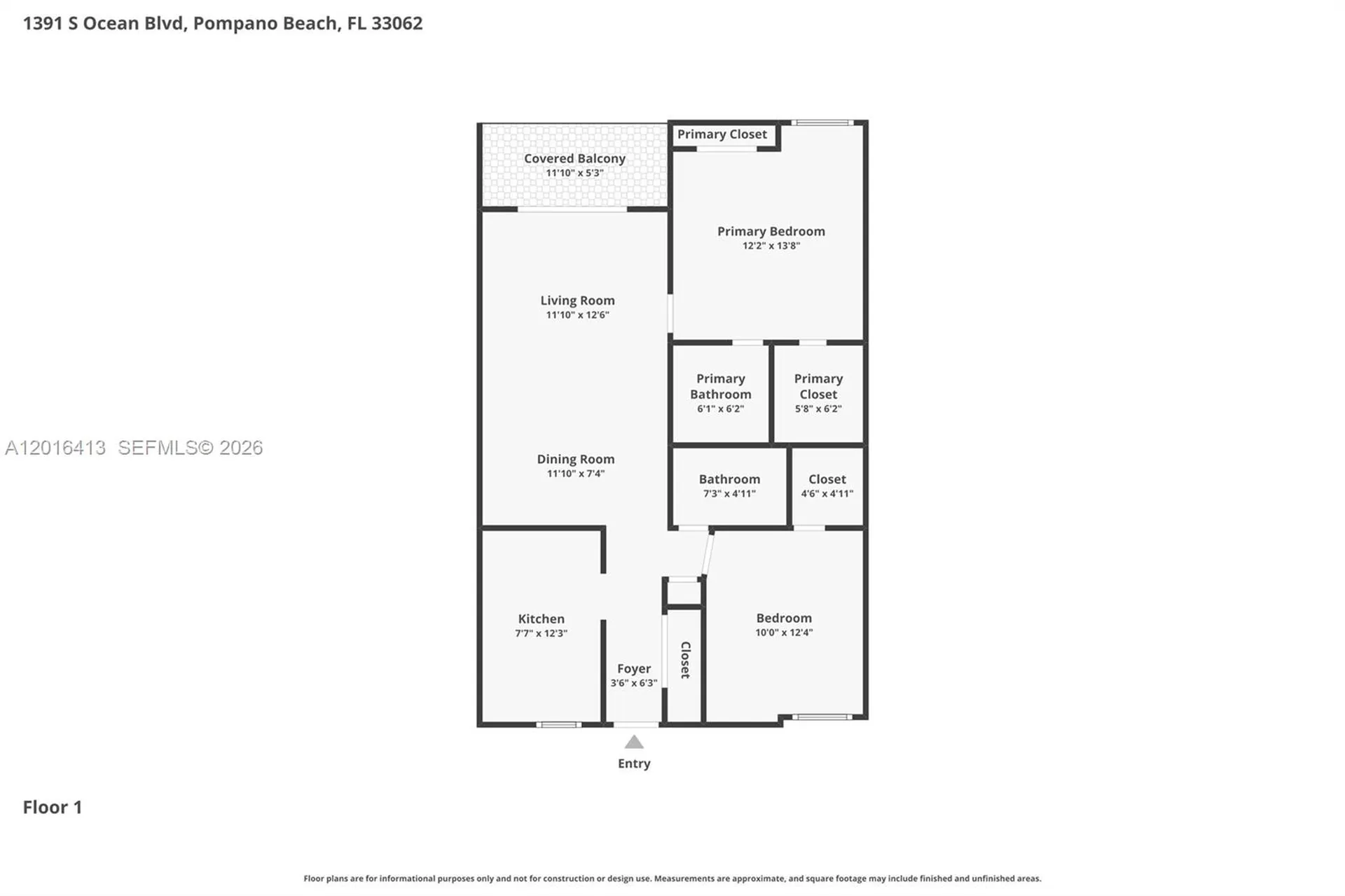 1391 S Ocean Boulevard Pompano Beach FL 33062