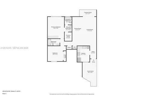 425 W Park Drive Miami FL 33172