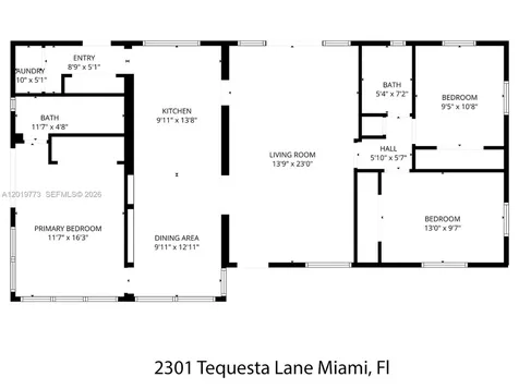 2301 Tequesta Lane Coconut Grove FL 33133