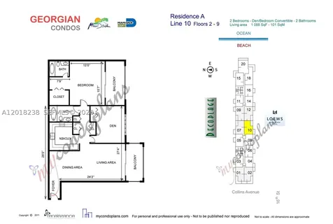 1621 Collins Avenue Miami Beach FL 33139