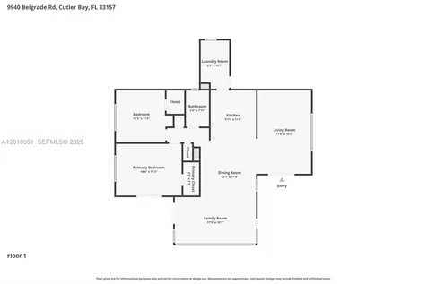 9940 Belgrade Road Cutler Bay FL 33157