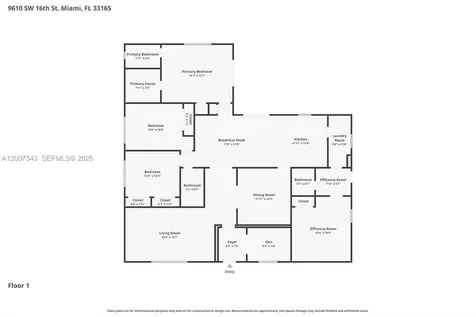 9610 SW 16th Street Miami FL 33165