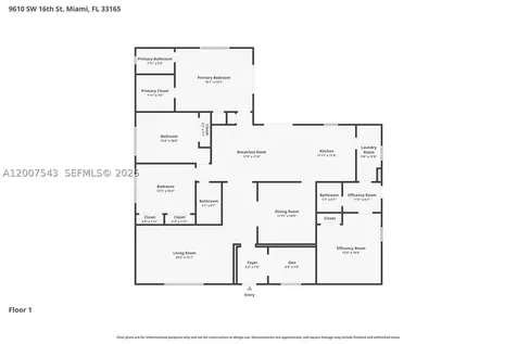 9610 SW 16th Street Miami FL 33165