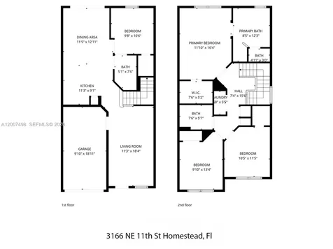 3166 NE 11th Street Homestead FL 33033