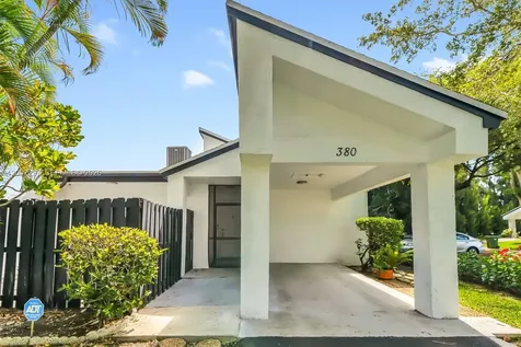 380 Fairway Circle Weston FL 33326