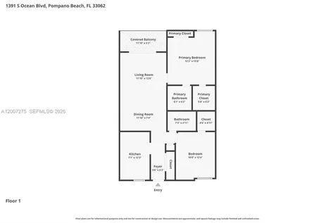 1391 S Ocean Boulevard Pompano Beach FL 33062