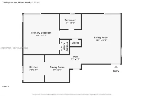 7407 Byron Avenue Miami Beach FL 33141