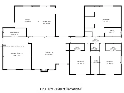 11431 NW 27th Street Plantation FL 33323