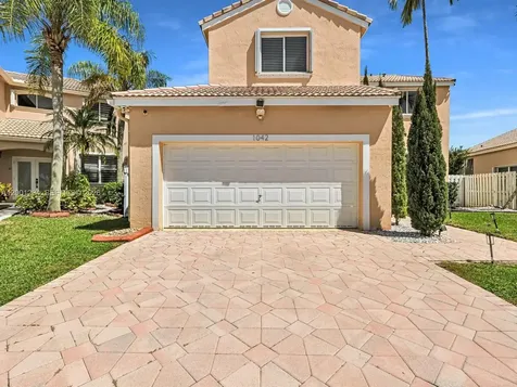 1042 Thistle Creek Court Weston FL 33327
