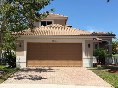 1816 Aspen Lane Weston FL 33327