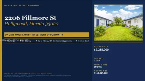 2206 Fillmore Street #1-10 Hollywood FL 33020