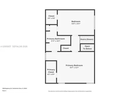 2360 Bayberry Drive Pembroke Pines FL 33024