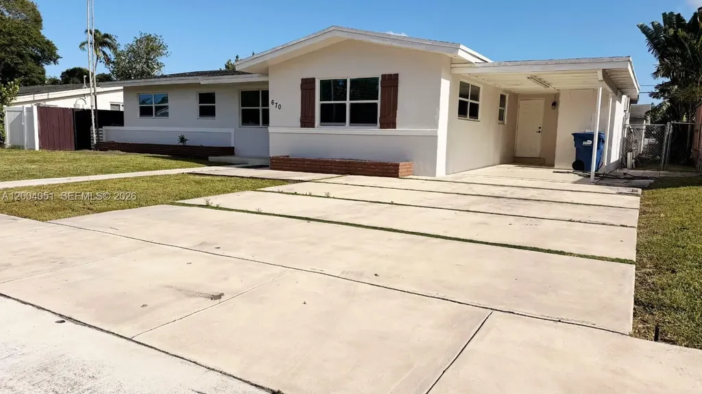 670 NE 179th Terrace Miami FL 33162
