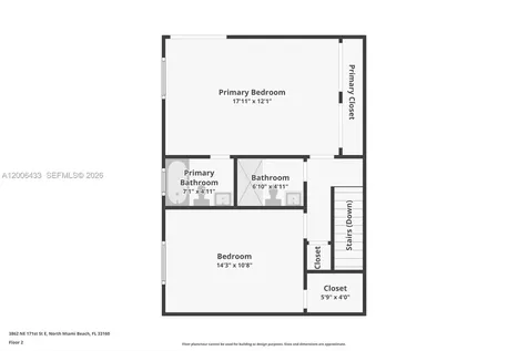 3862 NE 171st Street North Miami Beach FL 33160