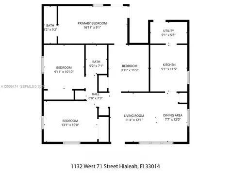 1132 W 71st Street Hialeah FL 33014